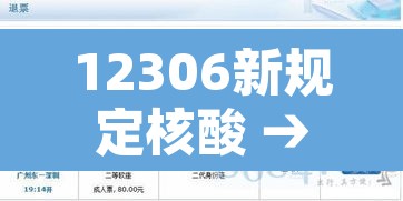 12306新规定核酸 → 12306核酸新通知 12306新规定核酸 → 12306核酸新通知