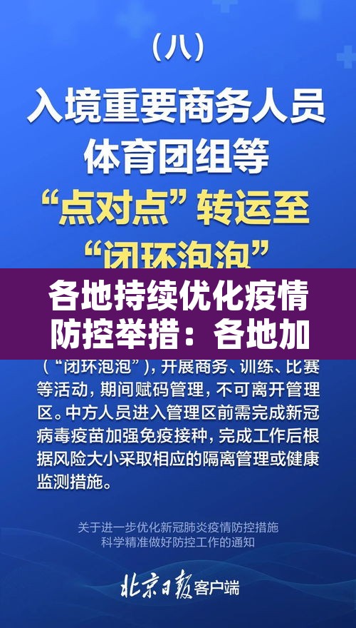 各地持续优化疫情防控举措:各地加强疫情防控 各地持续优化疫情防控举措:各地加强疫情防控