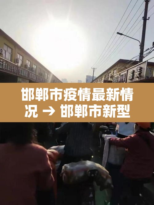 邯郸市疫情最新情况 → 邯郸市新型肺炎疫情