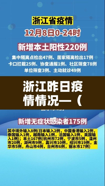 浙江昨日疫情情况—(浙江昨日疫情情况怎么样) 浙江昨日疫情情况—(浙江昨日疫情情况怎么样)