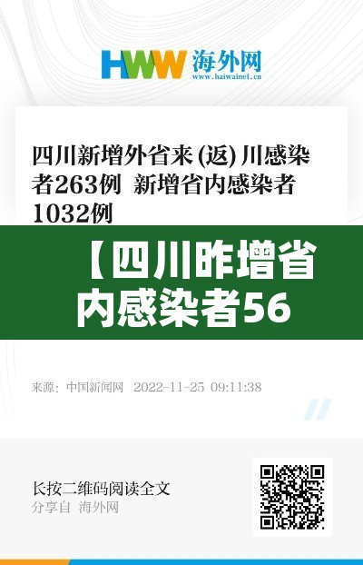 【四川昨增省内感染者56例·四川又增3例】 【四川昨增省内感染者56例·四川又增3例】