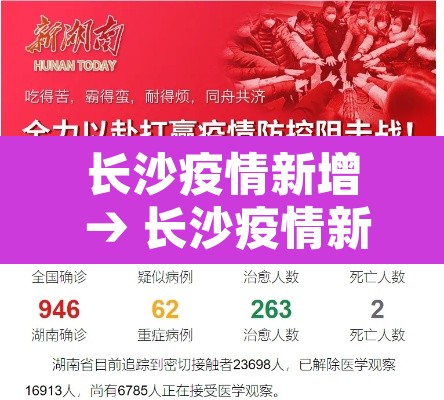 长沙疫情新增 → 长沙疫情新动态
