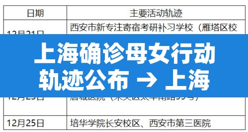 上海确诊母女行动轨迹公布 → 上海确诊夫妇感染源头 上海确诊母女行动轨迹公布 → 上海确诊夫妇感染源头