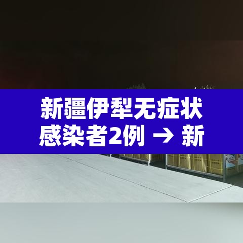 新疆伊犁无症状感染者2例 → 新疆伊犁确诊病例行动轨迹