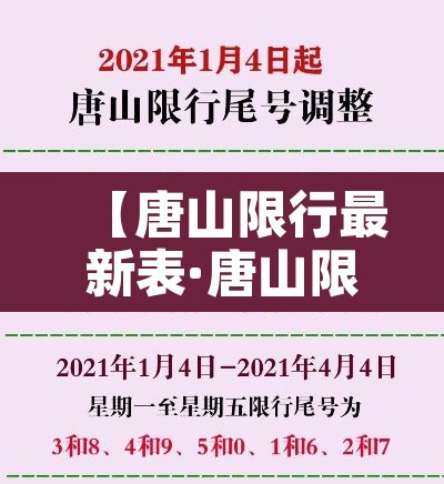【唐山限行最新表·唐山限行情况】