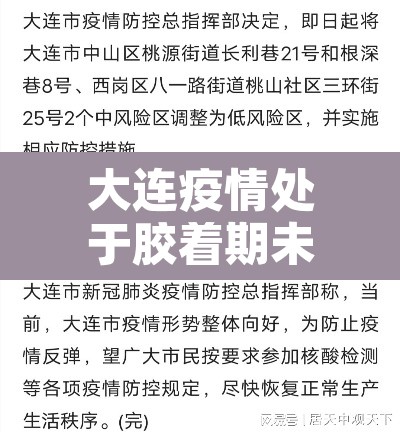 大连疫情处于胶着期未扩散到市外›大连疫情啥样了 大连疫情处于胶着期未扩散到市外›大连疫情啥样了