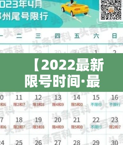 【2022最新限号时间·最新限号时间表】 【2022最新限号时间·最新限号时间表】