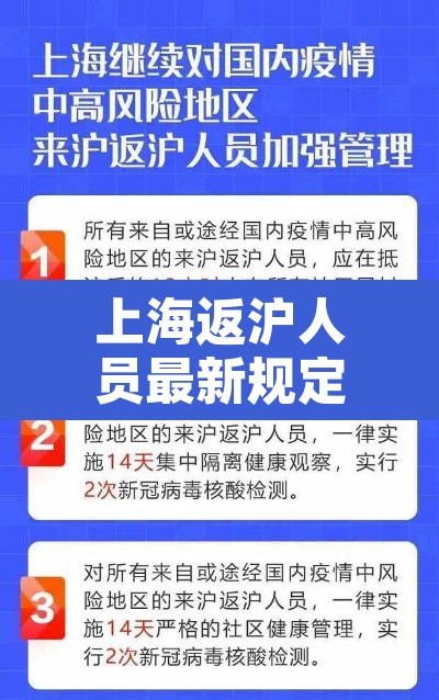上海返沪人员最新规定 → 上海返沪人员隔离新规定 上海返沪人员最新规定 → 上海返沪人员隔离新规定